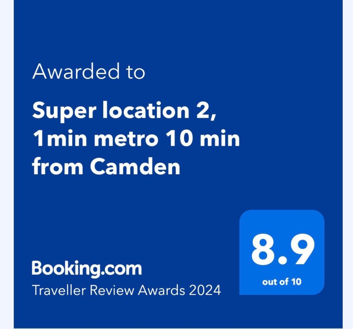 Super Location 2, 1Min Metro 10 Min From Camden Apartment London Ngoại thất bức ảnh